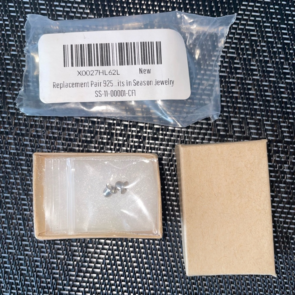 NEW Sterling silver 925 replacement backing 🤍
